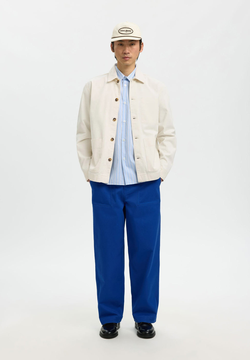 Selected SLHREGULAR HOTEL AMOUR OVERSHIRT