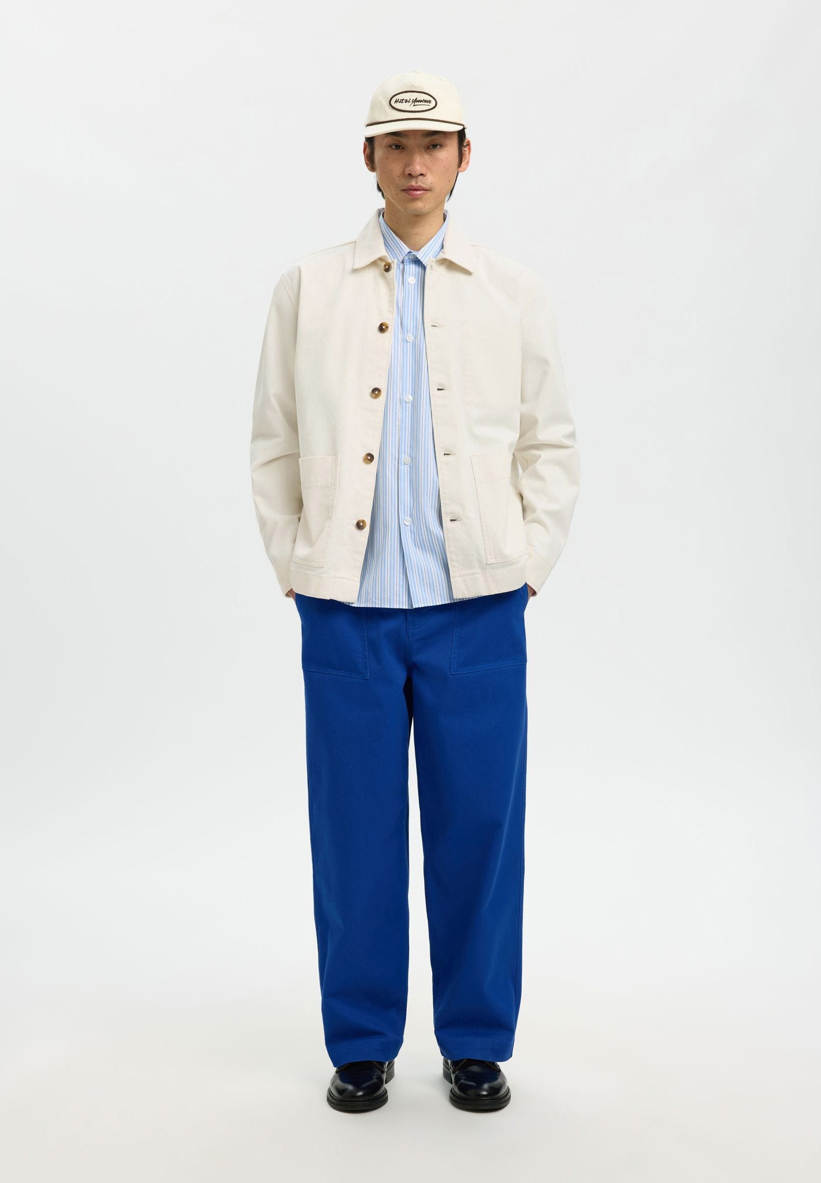 Selected SLHREGULAR HOTEL AMOUR OVERSHIRT