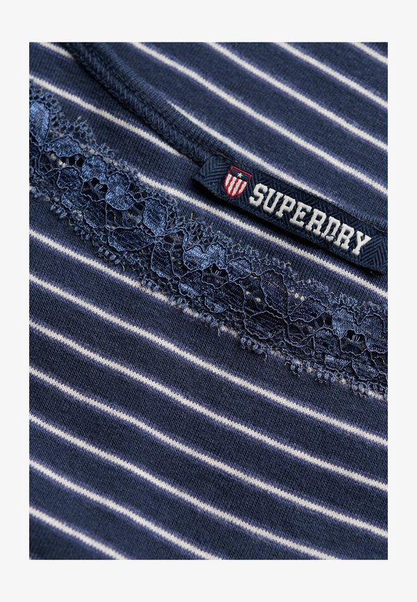 Superdry & Co Top - classic navy stripe
