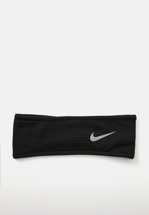 Nike Performance SPHERE HEADBAND UNISEX - Ear warmers - black/silver-coloured