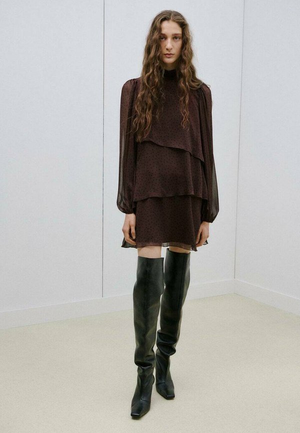 Mango Day dress - brown
