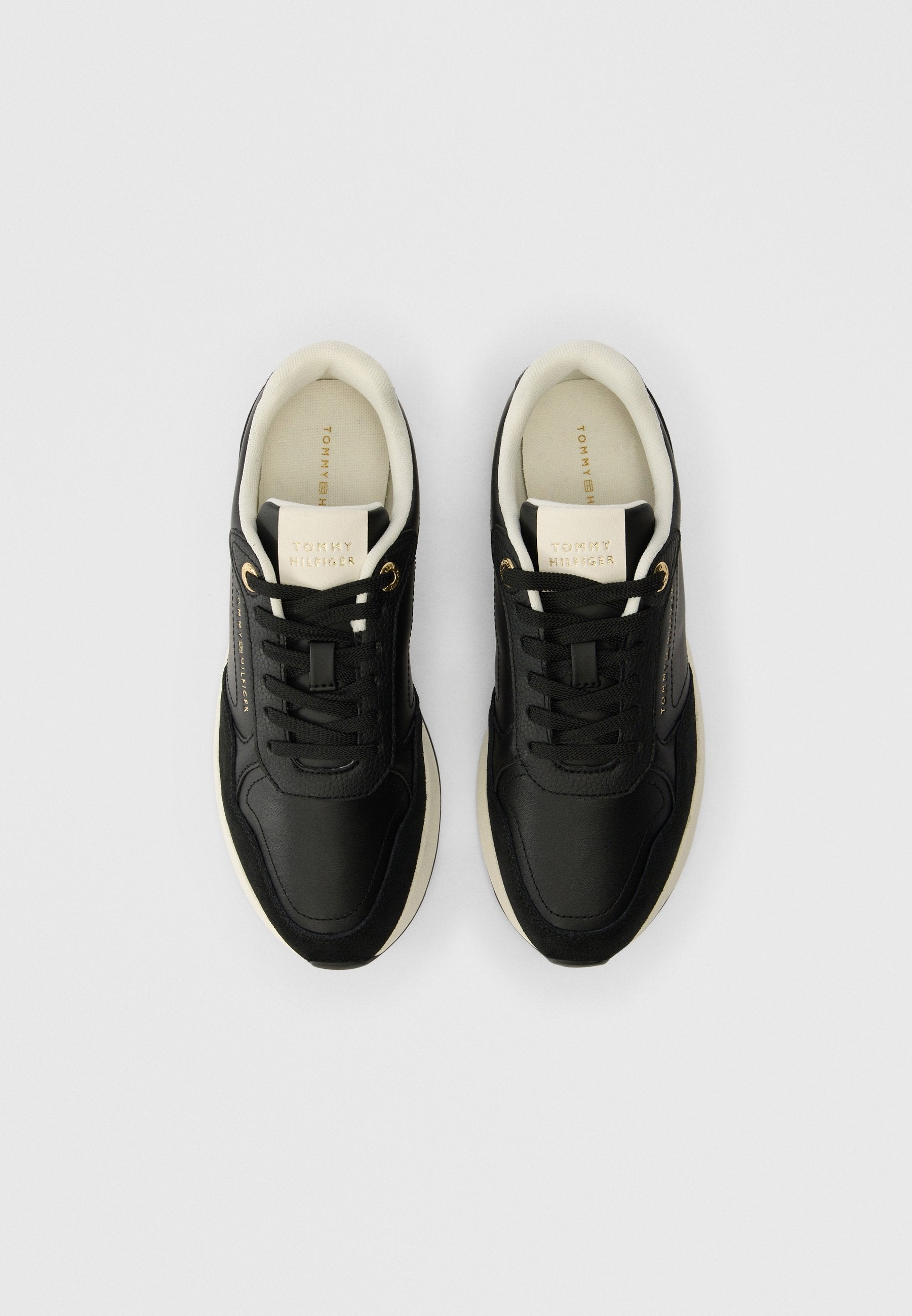 EMBOSSED TH MONOGRAM LEATHER TRAINERS Media 4