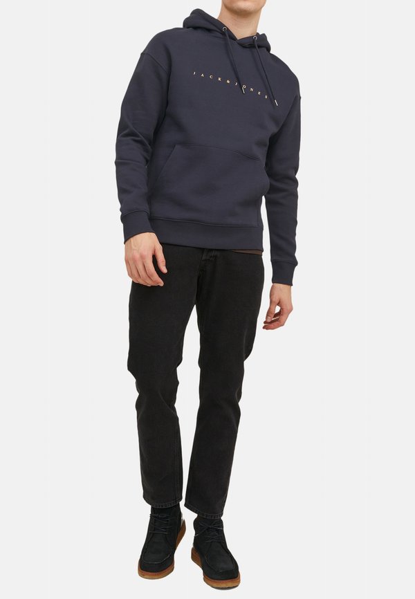 Jack & Jones PRINTED 2 PACK  - Hoodie - dunkelblau