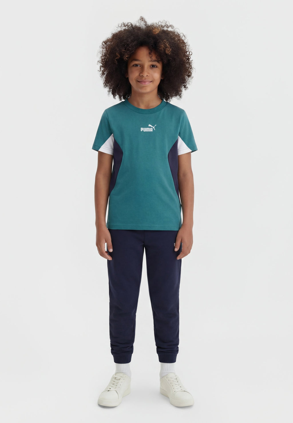 Puma ESS BLOCK TEE B UNISEX