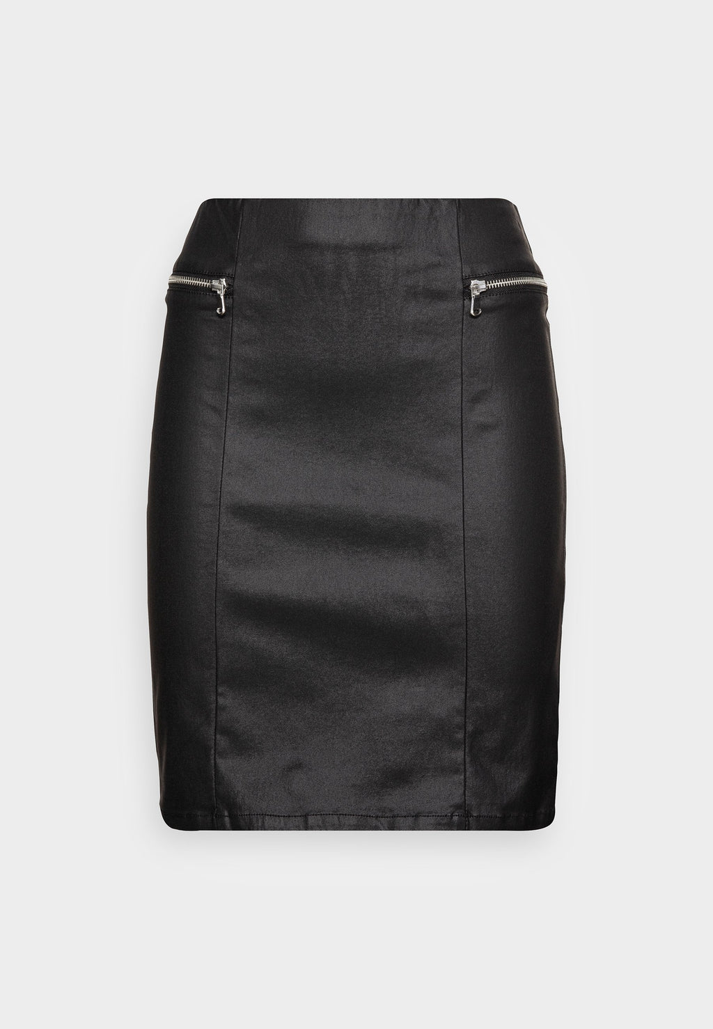 Vero Moda Tall VMLIZZ ZIPPER COATED SKIRT