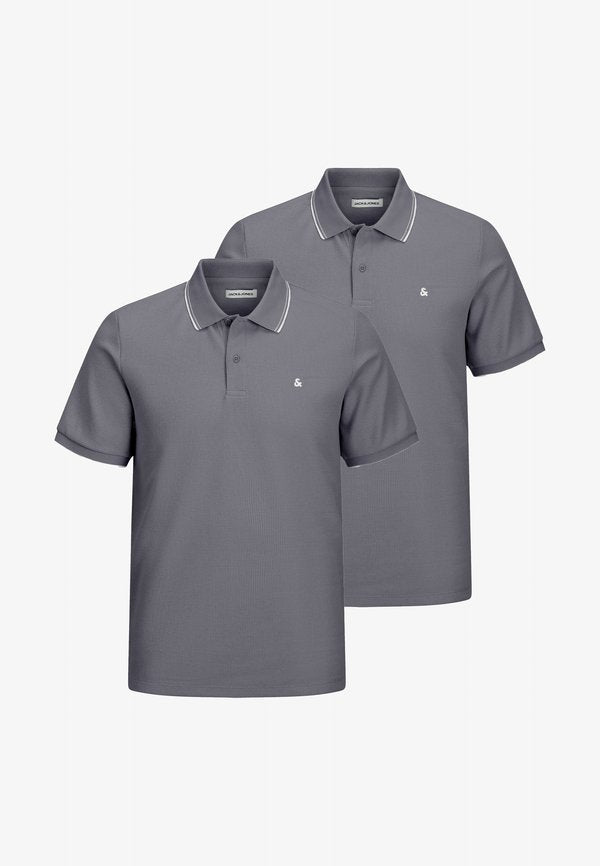 Jack & Jones 2ER PACK  - Polo shirt - castlerock