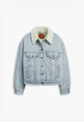 Levi's® 90'S SHERPA TRUCKER JACKET - Denim jacket - morning sunlight
