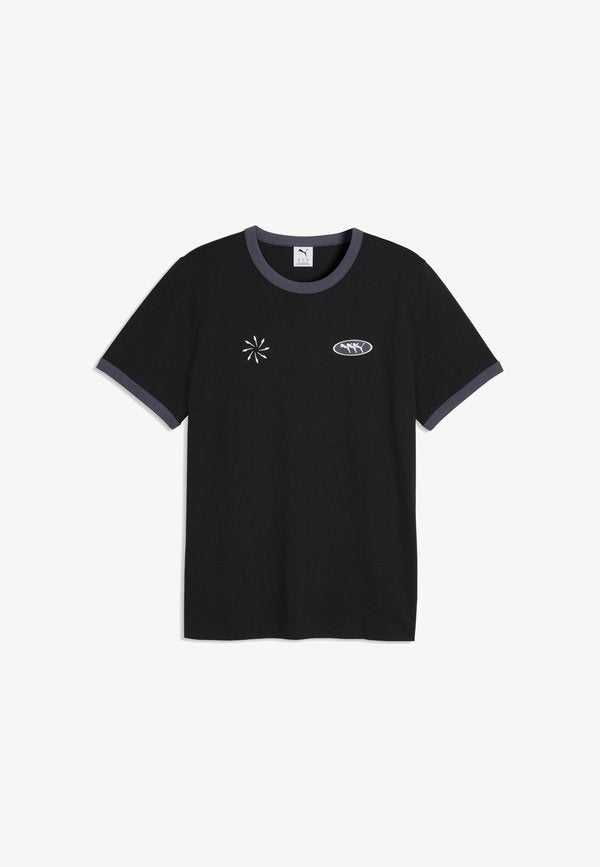 Puma FUTURE.PUMA.ARCHIVE RINGER-T-SHIRT UNISEX - Print T-shirt - black