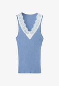 Mango ADULT - Top -  light blue