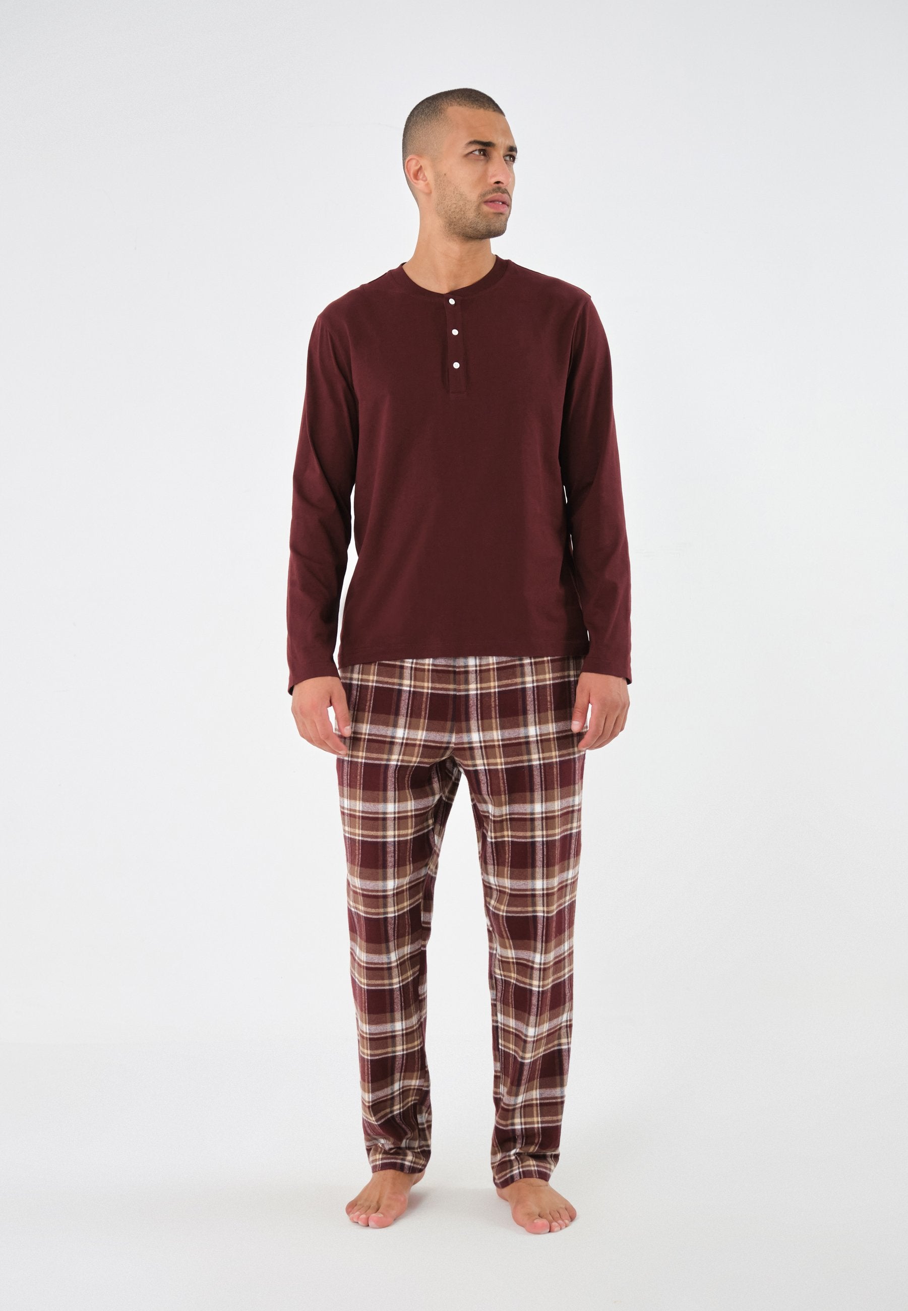 Pier One CHECK NIGHTWEAR SET