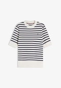 Tommy Hilfiger Basic T-shirt - ivory petal/dark navy breton