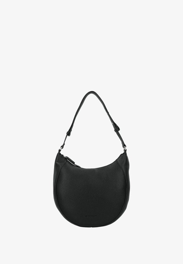 TOM TAILOR DAHLIA HOBO BAG M - Handbag - black