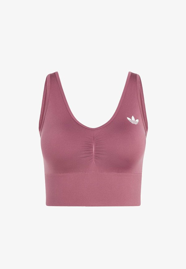 adidas Originals ADIDAS ORIGINALS ESSENTIALS SEAMLESS BRALETTE - Bustier - burgundy