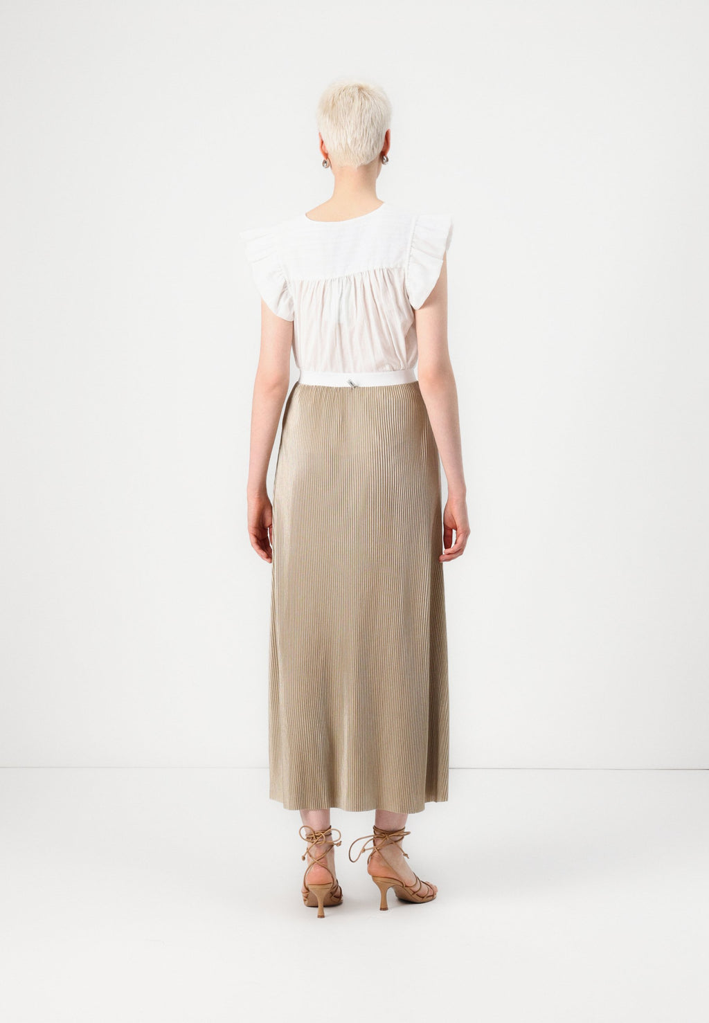 ONLY ONLCLAUDIA PLISSE LONG SKIRT