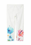 Desigual SPORT FLORAL CROPPED LEGGINGS