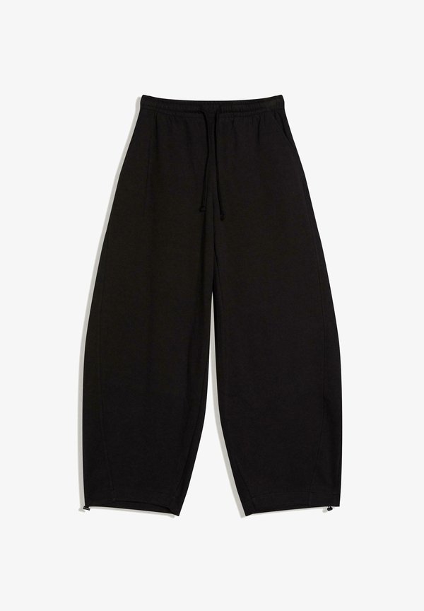 Bershka Tracksuit bottoms - black