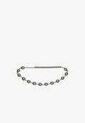 Bershka BELT - Belt - silver-coloured