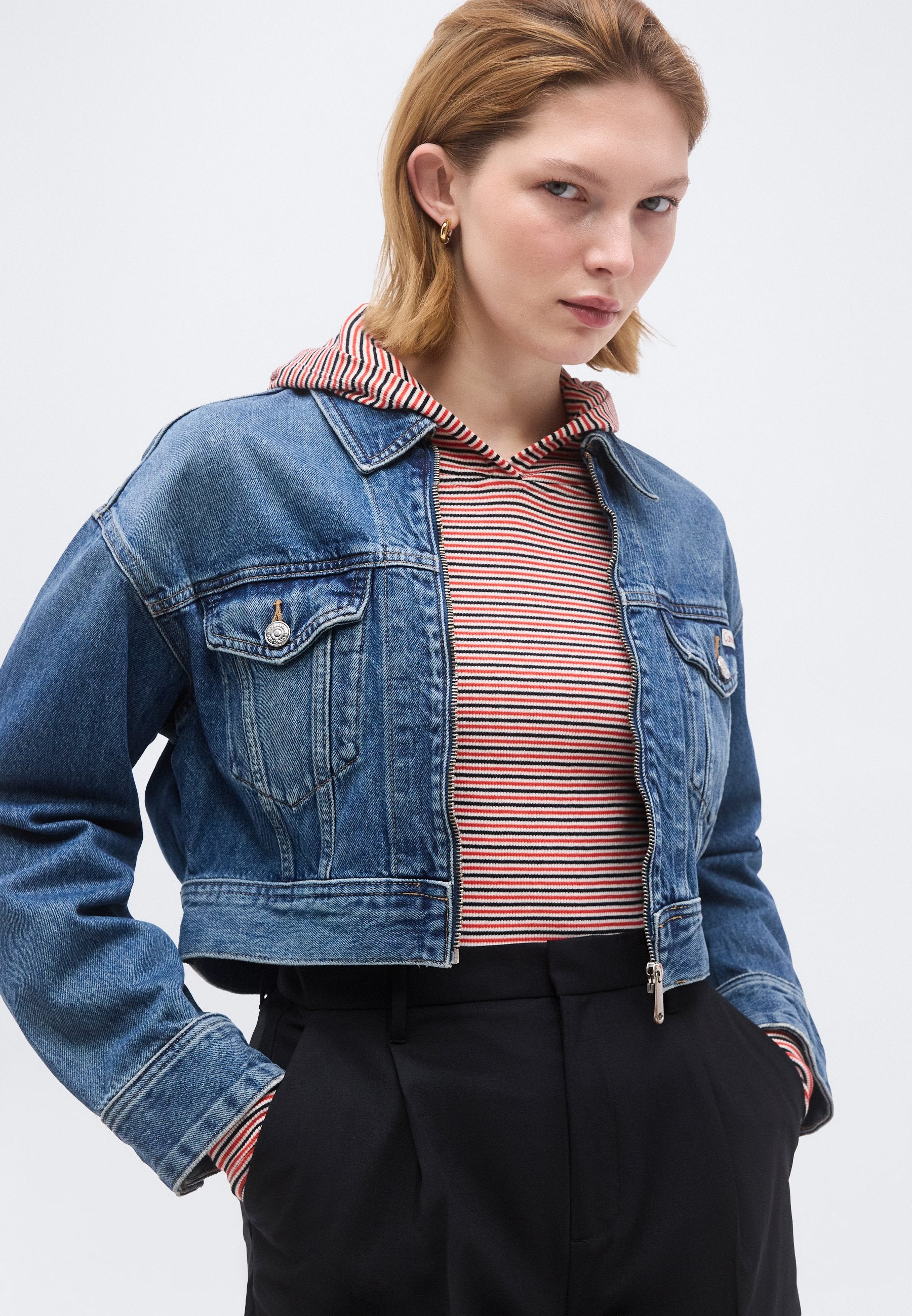 Mads Nørgaard STRIPE TUTTI HOOD