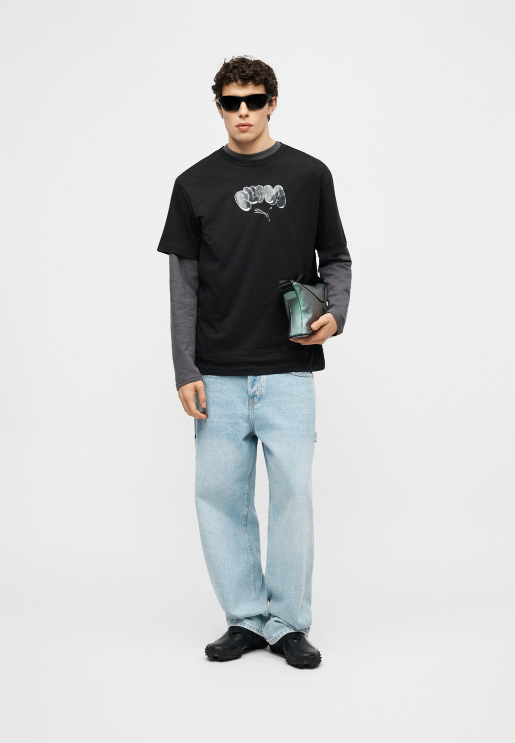 Puma GRAPHIC BALLOON ART RELAXED TEE