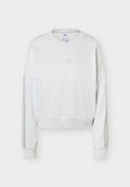 adidas Sportswear ESSENTIALS 3 STRIPES - Sweatshirt - light grey heather/medium grey heather