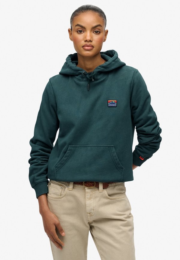 Superdry & Co Hoodie - dark forest green