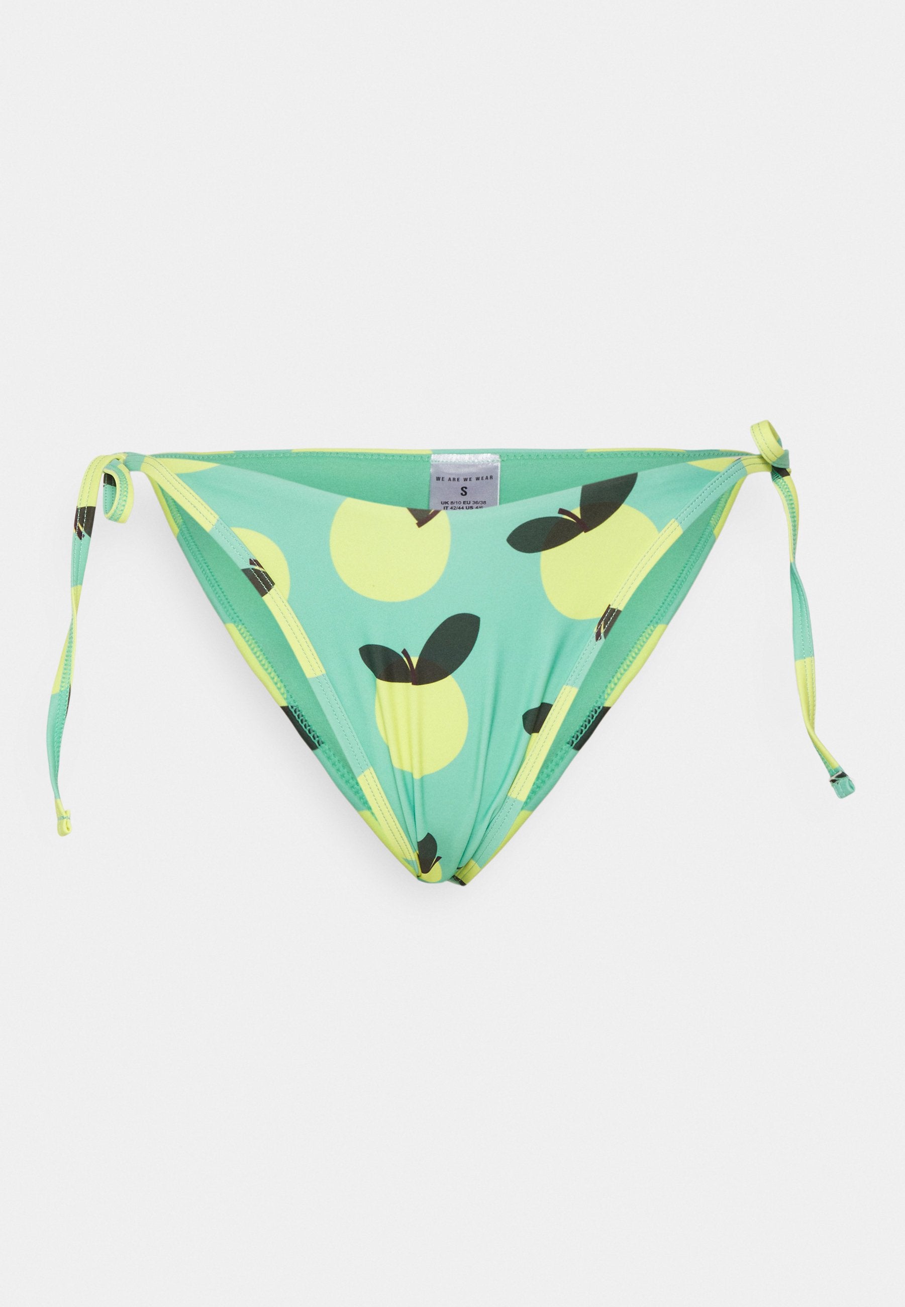We Are We Wear JACKIE TIE SIDE BRAZILIAN IN LEMON PRINT