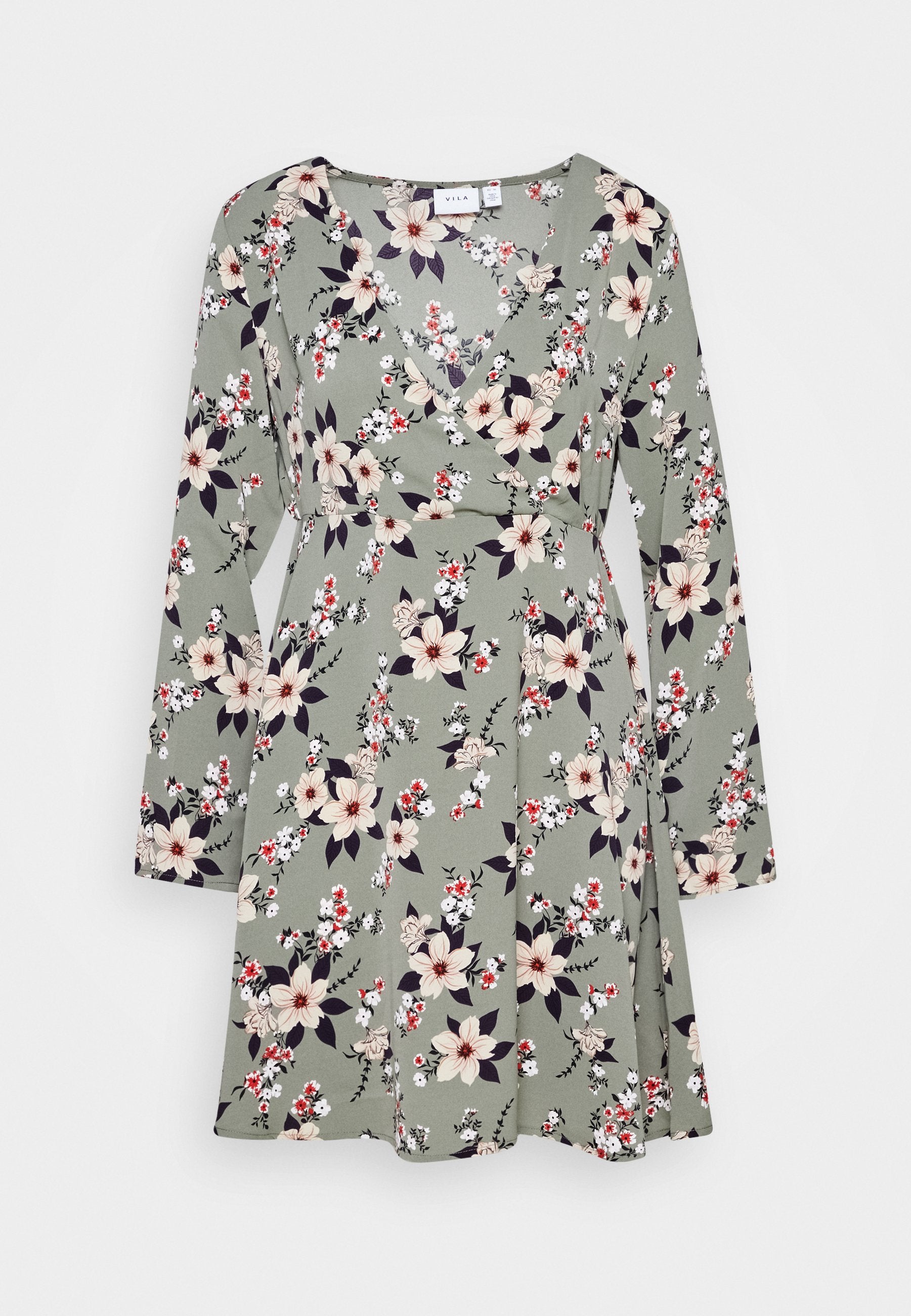 VILA VIJOSE WRAP SHORT DRESS