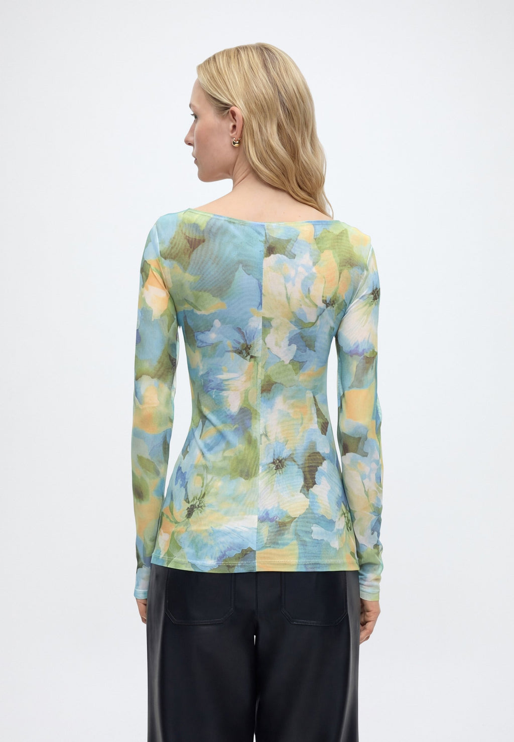 Bardot MARISOL ASYMMETRIC MESH TOP