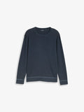TOM TAILOR LANGARM MIT WAFFELSTRUKTUR - Jumper - sky captain blue