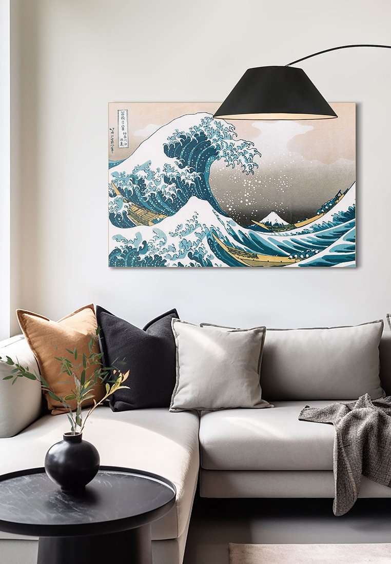 Orange Wallz THE GREAT WAVE