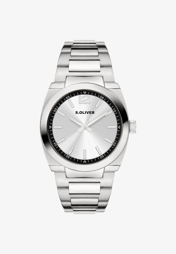 s.Oliver RETRO TIME - Watch - silber