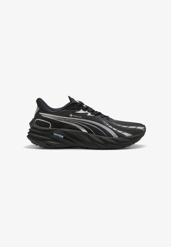 Puma VELOCITY NITRO  GTX - Trail running shoes - puma black-puma silver