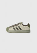 adidas Originals SUPERSTAR ST UNISEX - Trainers - silver-coloured pebble/shadow olive/olive strata