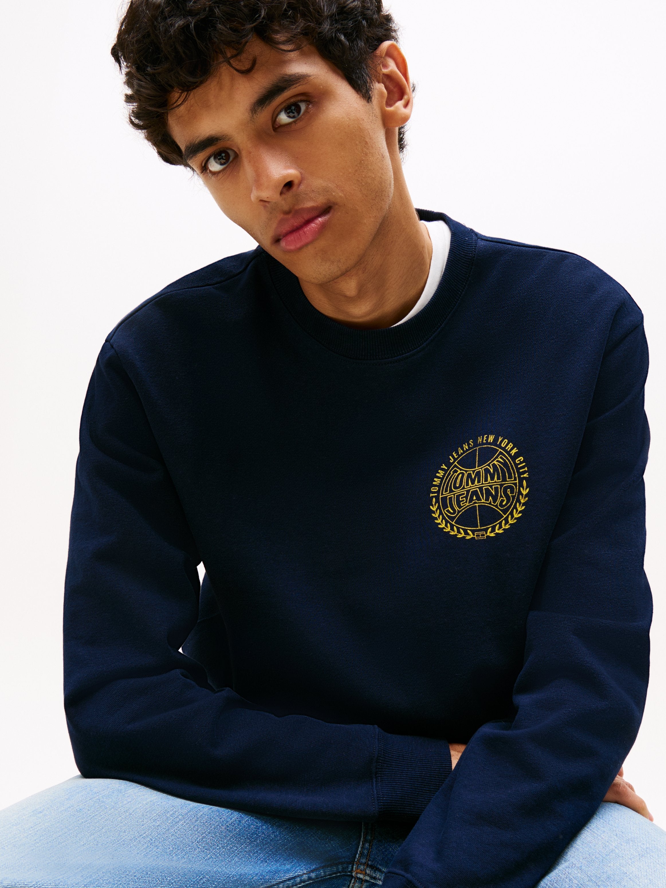 Tommy Jeans CIRCLE VARSITY CREW