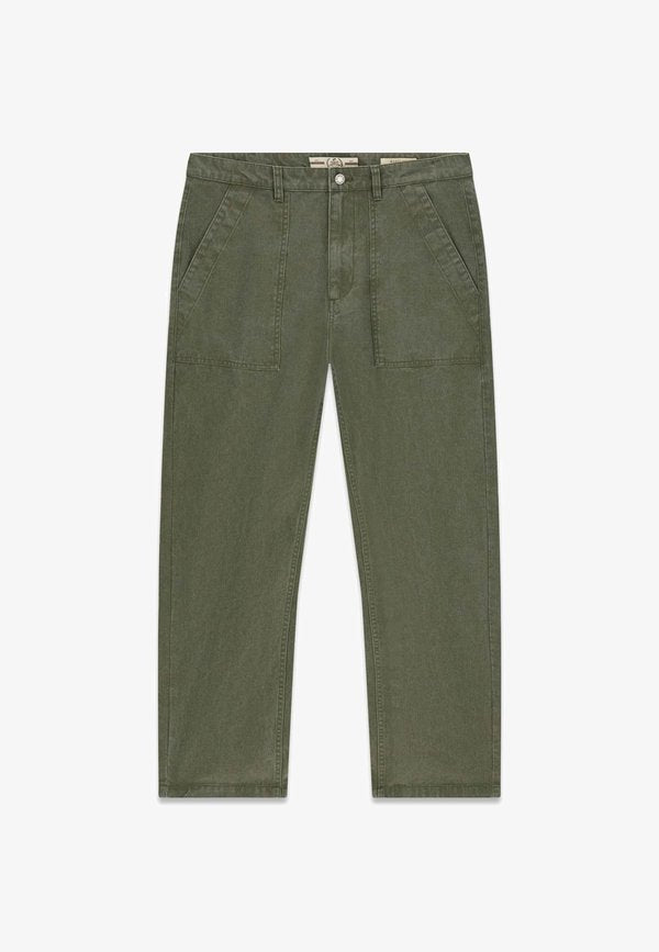 Guess REGULAR-FIT HOSE - Straight leg jeans - grün