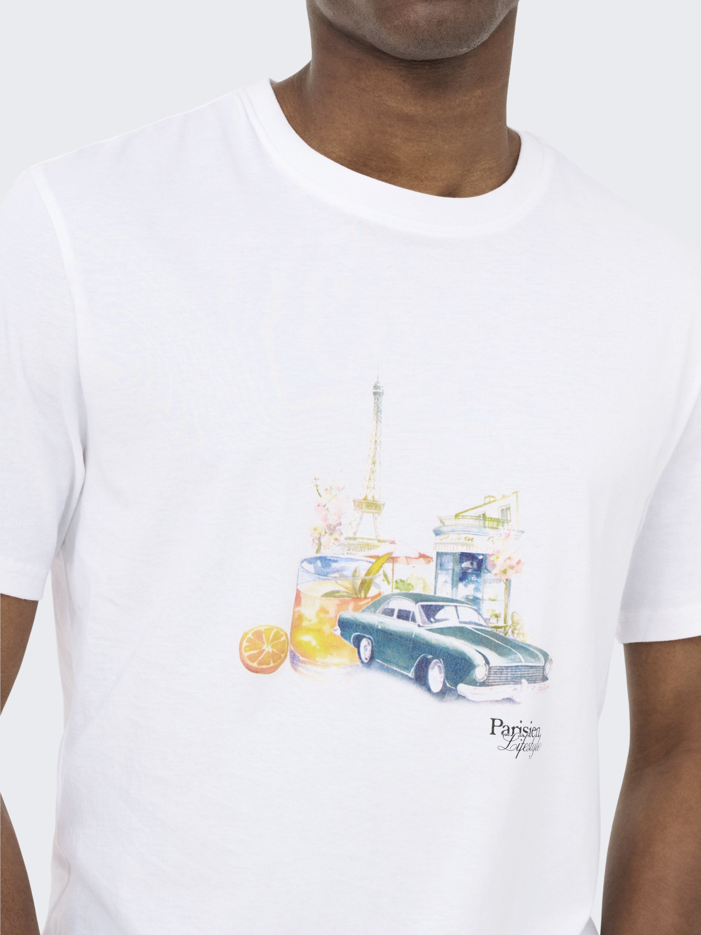 Only & Sons ONSMASS PARISIEN  TEE