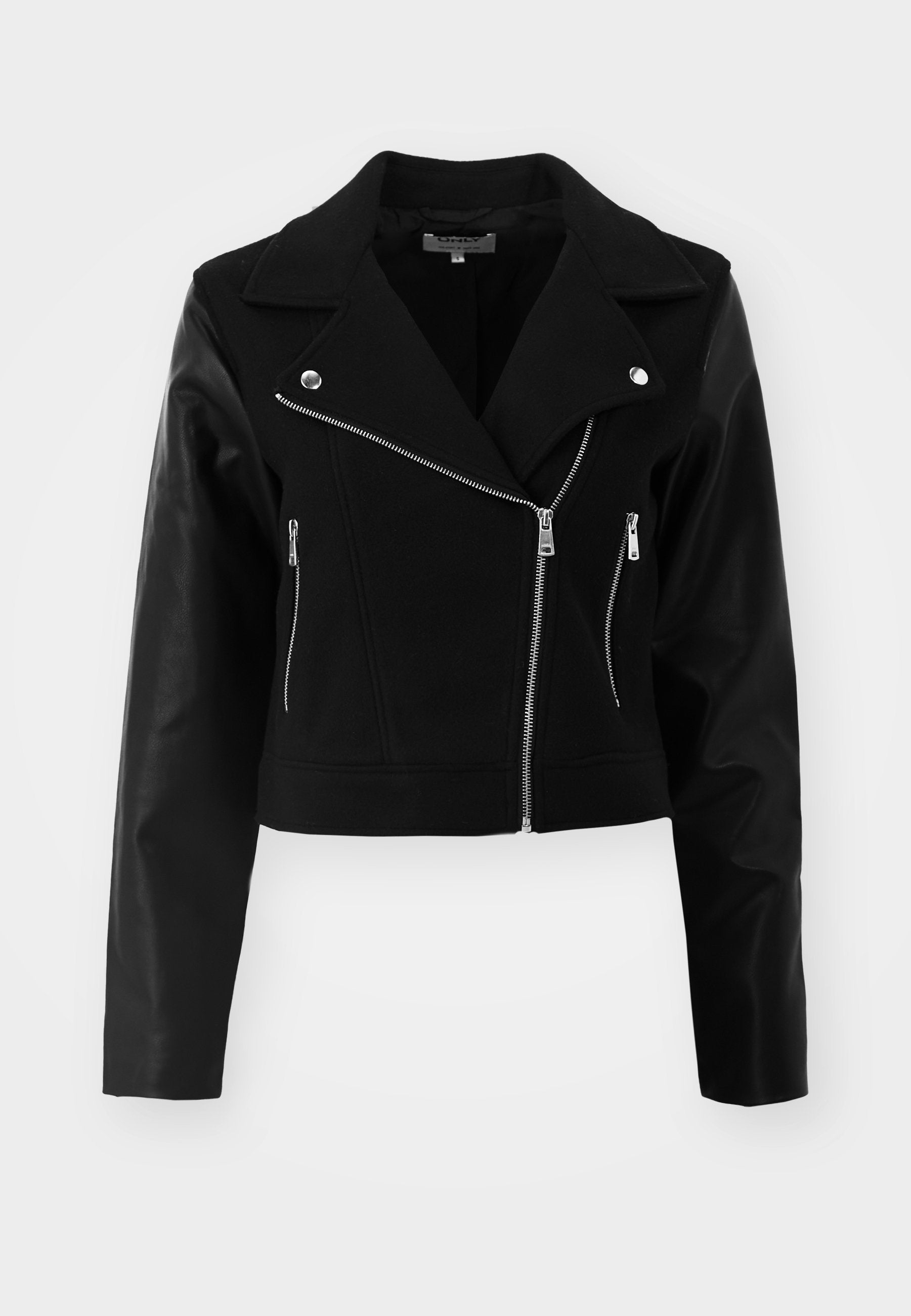 EMMA MIX BIKER JACKET Media 1