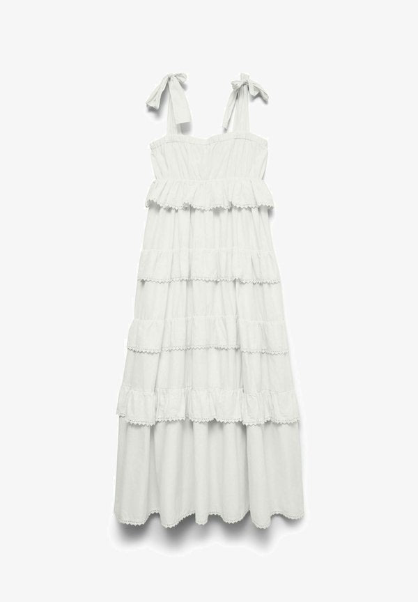 Vero Moda VMDOLORES Long - Occasion wear - snow white