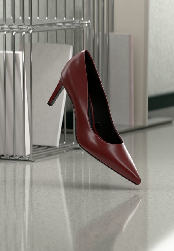 Calvin Klein STILETTO - Classic heels - rhubarb