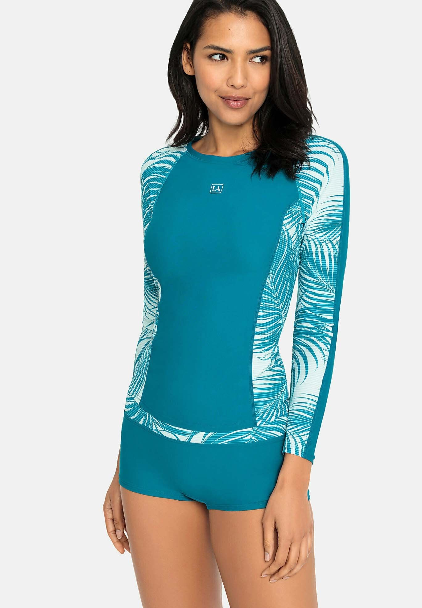 LASCANA BAS DE SURF SHORTY BAIN COAL