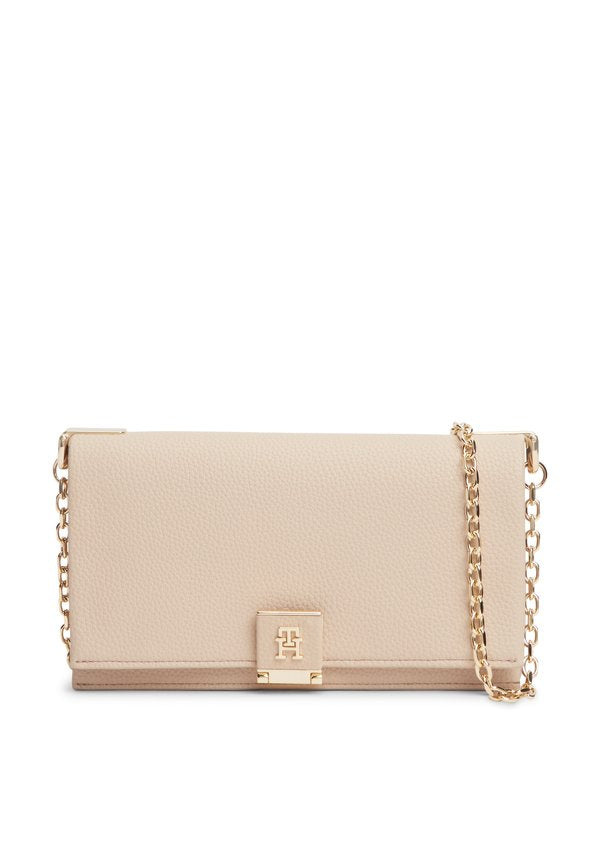 Tommy Hilfiger HER CHAIN CROSSOVER - Cross body bag - misty blush