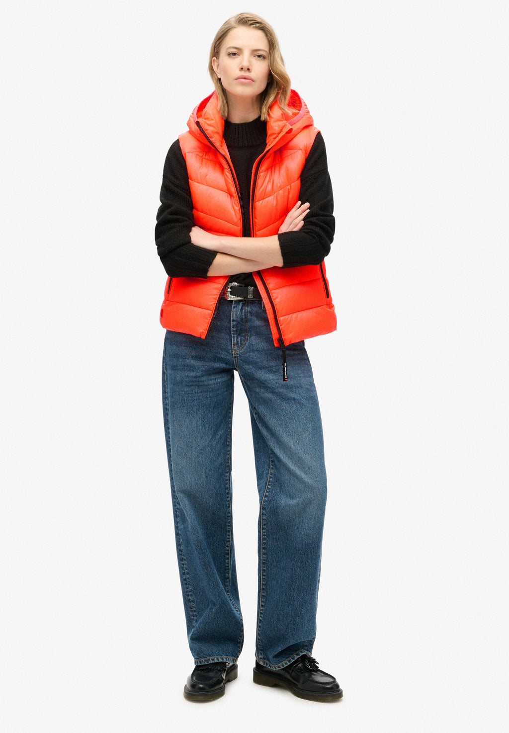 Superdry & Co HOODED FUJI QUILT PADDED