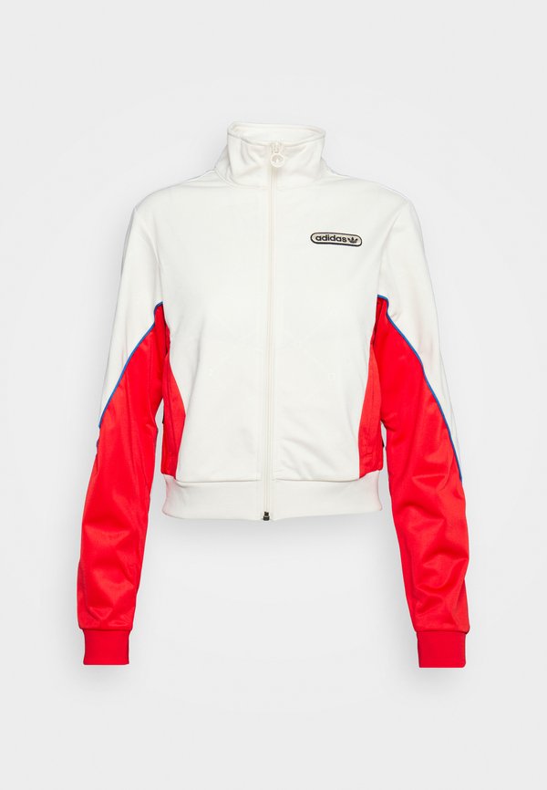 adidas Originals TRACK - Training jacket - white/vivid red