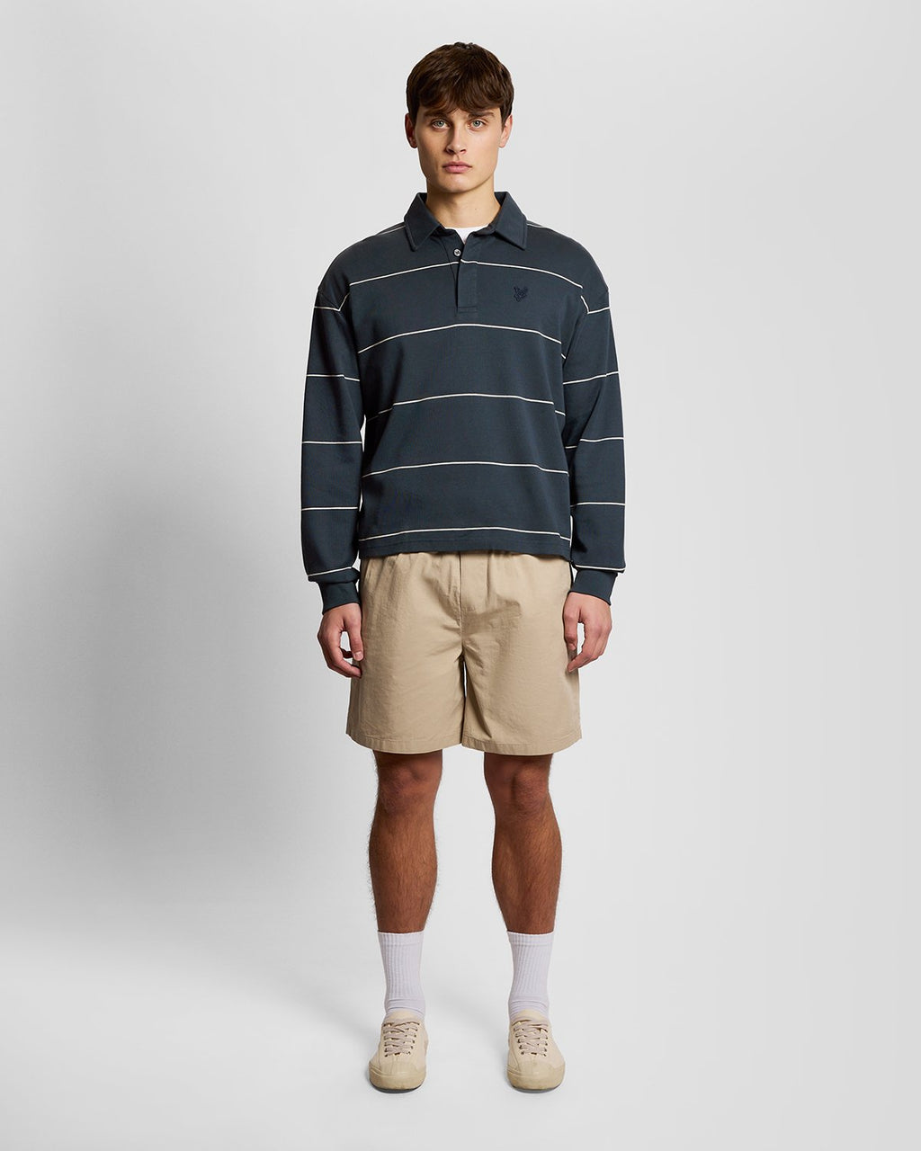 Lyle & Scott STRIPE COLLARED