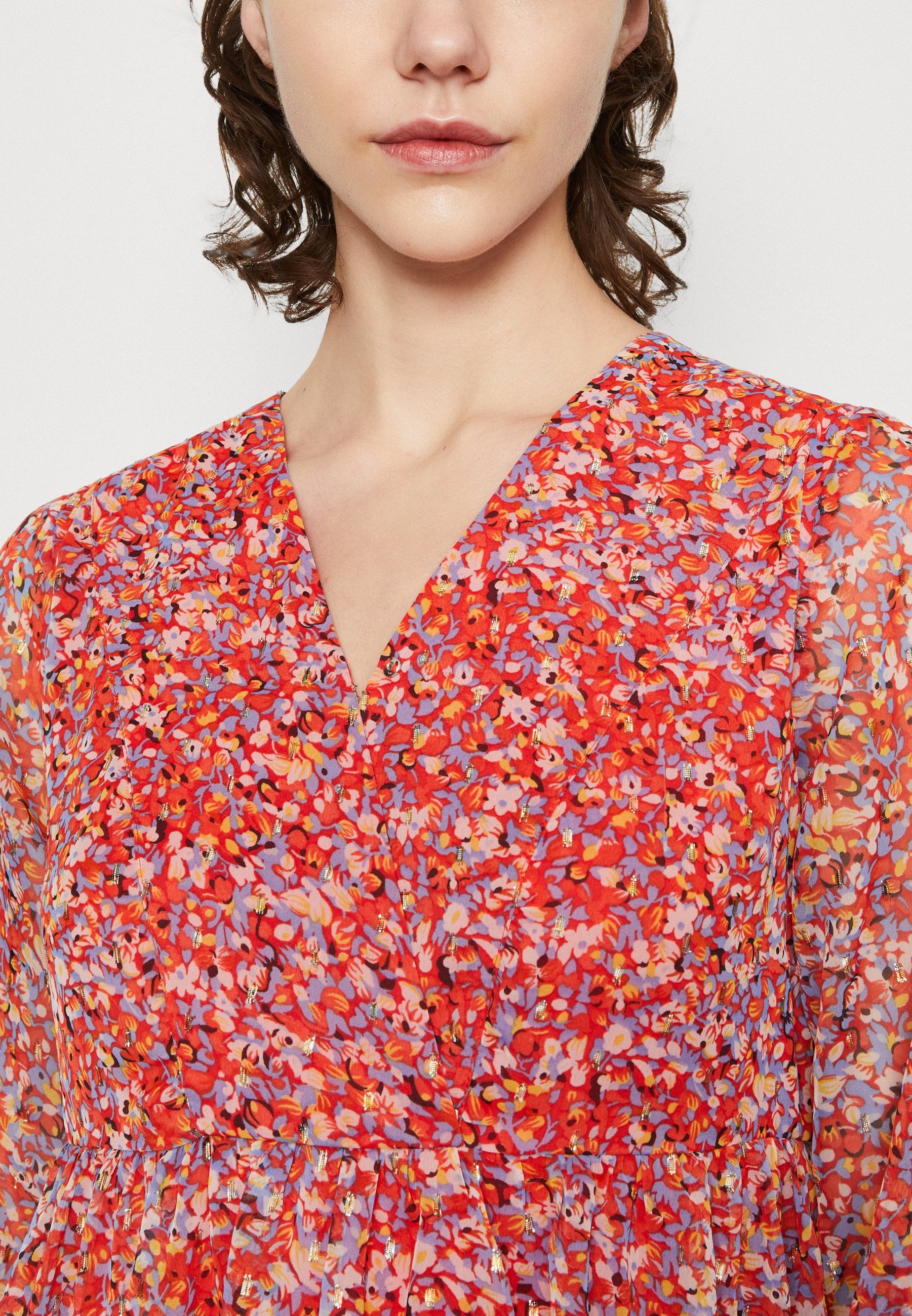 ONLDALIDA V NECK WRAP DRESS Media 6
