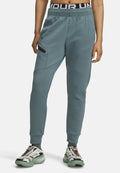 Under Armour UNSTOPPABLE FLEECE - Tracksuit bottoms - jasper blue