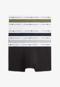 Tommy Hilfiger SIGNATURE 5 PACK - Trunks - ut ol/lt gr hth/blk/wht/crb nv