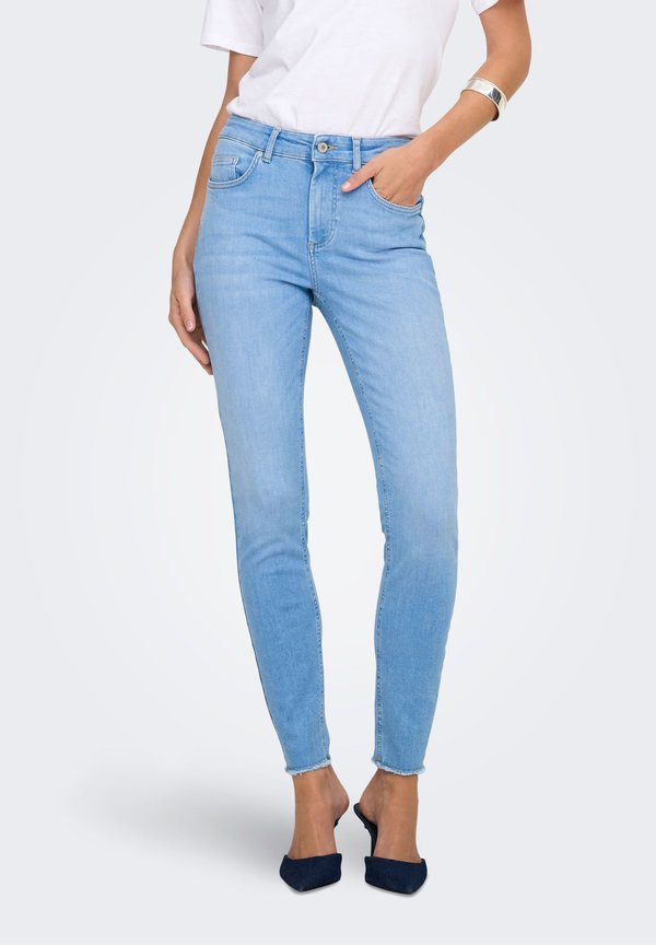 ONLY Skinny fit ONLBLUSH High waist Ankle length - Jeans Skinny Fit - light blue denim