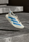 adidas Performance ADIZERO EVO SL WOVEN M - Trainers - off white/light blue/bright red