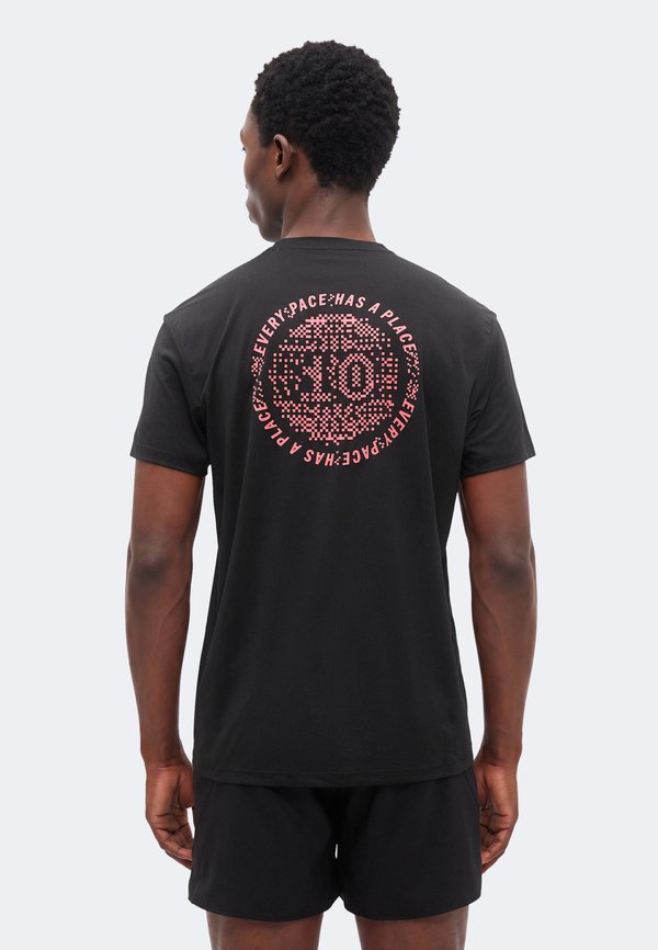 adidas Performance ADI365 AR TEE M - Print T-shirt - black   pure turbo